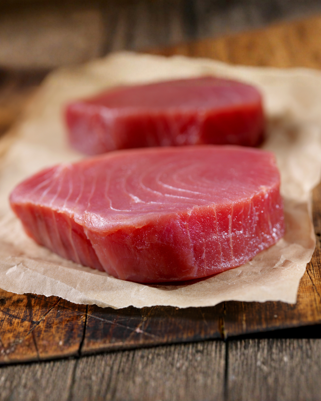Ahi Yellowfin Tuna Steaks – 6oz (10 Pack Case)