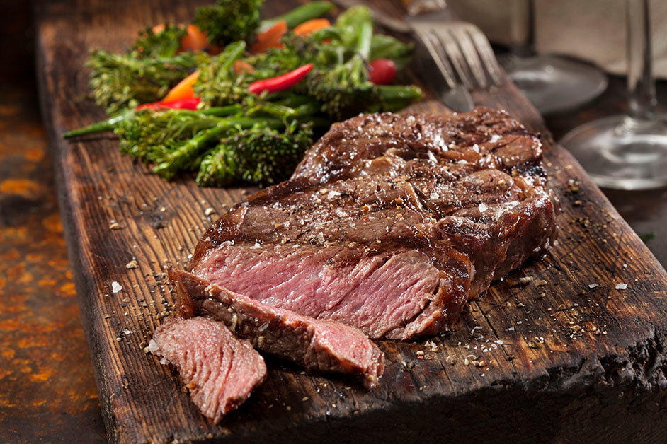PRIME GRADED THICK CUT Beef Ribeye Steaks 10oz (5 Portions)