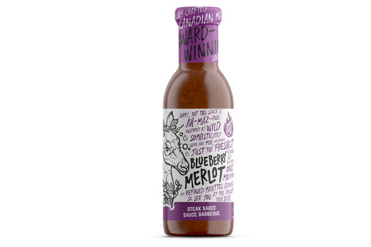 Bow Valley BBQ Blueberry Merlot Steak Sauce