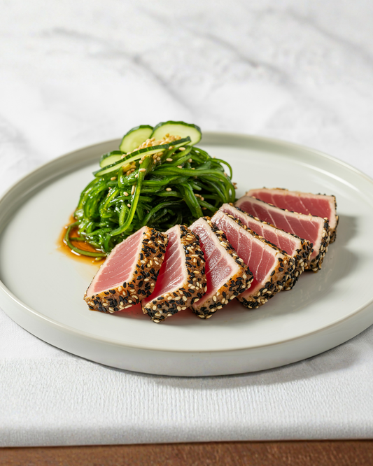 Ahi Yellowfin Tuna Steaks – 6oz (10 Pack Case)