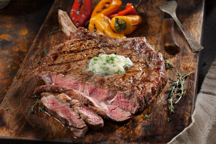 AAA Prime Rib Steak Frenched 18oz (3 Portions)