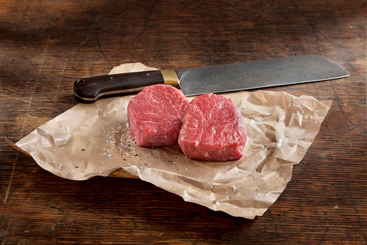 PRIME Beef Tenderloin Steaks (Filet Mignon) 6oz (6 Portions) 