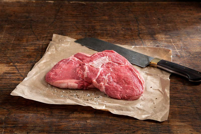 Spend $250 and get 2 thick cut Ribeye Steaks Free! 