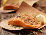 Atlantic Salmon Filets - Boneless skinless 6oz (10 Portions)