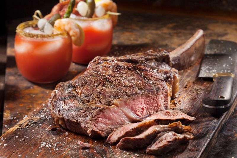 AAA Tomahawk Steak 40-45oz (2 Portions)
